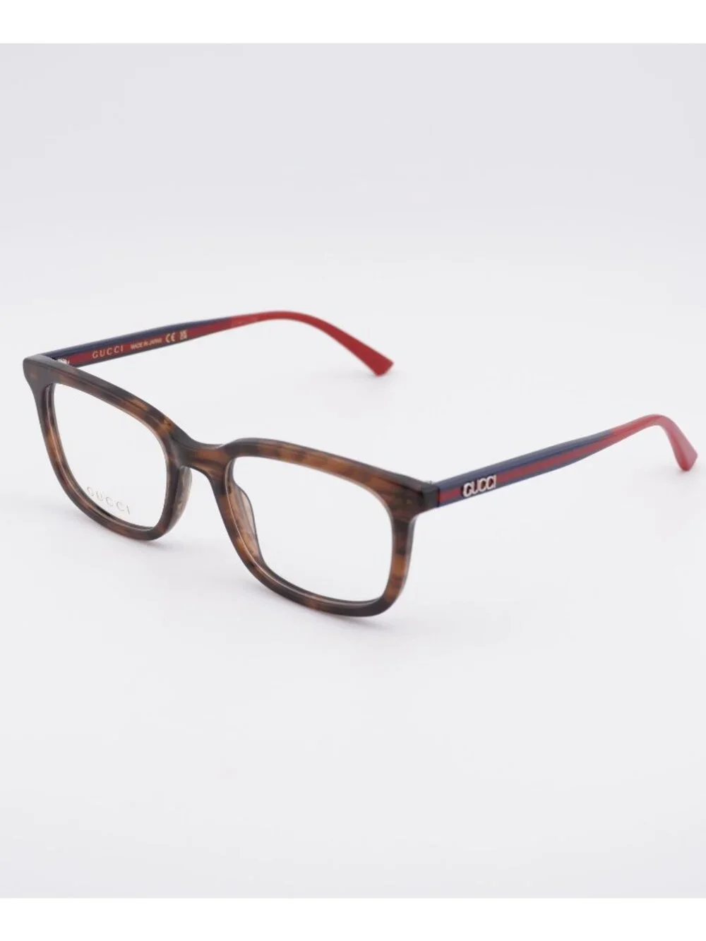 Gucci GG1928O 003 Eyeglasses Havana 53mm Square Frame